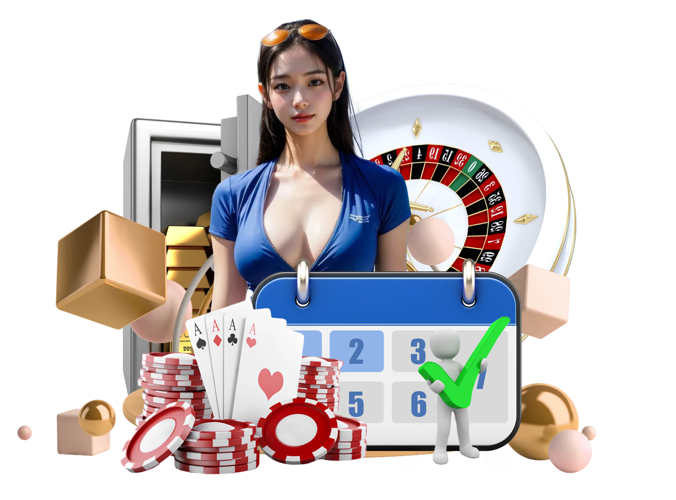 Live-dealer blackjack table with multi-camera feed